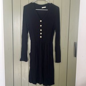Black Midi Dress